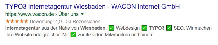 Search result for Internet Agency Wiesbaden 