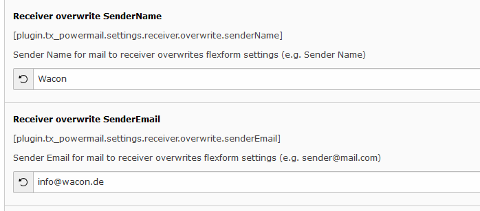 Receiver Overwrite Sender e-mail