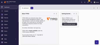 TYPO3 v14 Backend-Layout