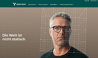 Screenshot von optovision.com