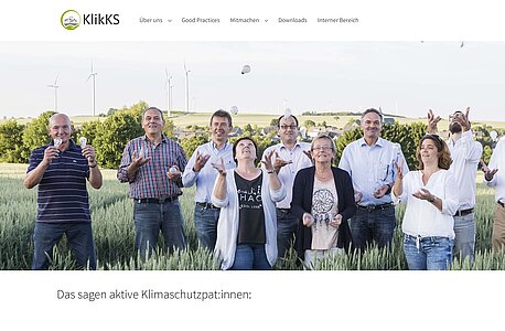 Websitesite klimaschutz-ehrenamt.de