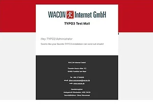 TYPO3 Systemmails anpassen