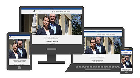 Webdesign in TYPO3 für Rechtsanwälte