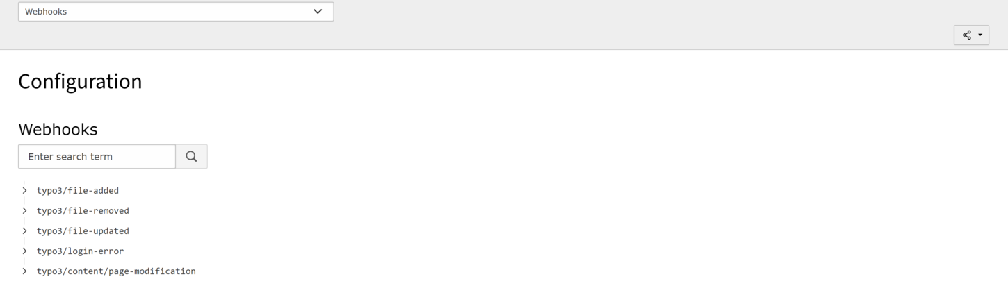 Das Configuration Modul im TYPO3 Backend