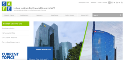 Screenshot Homepage safe-frankfurt.de
