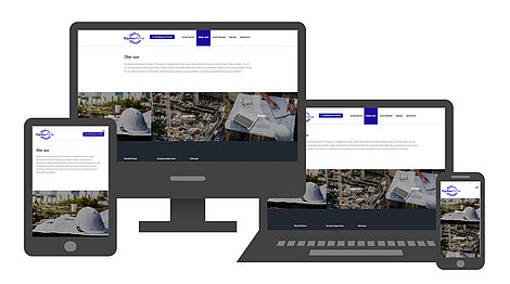 Webdesign für den Bauindustrieverband