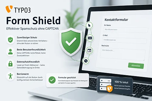 Themenbild zur TYPO3 Extension Form SpamShield