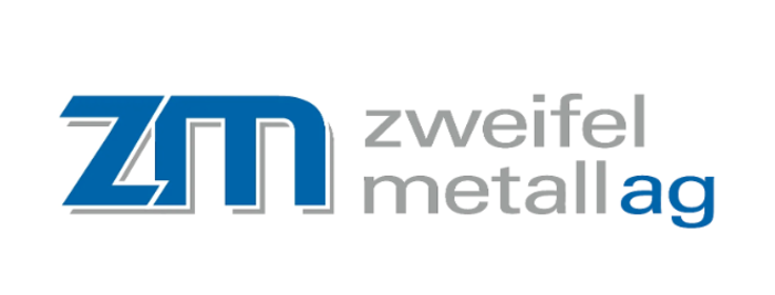 Logo der ZweifelMetall AG aus der Ostschweiz