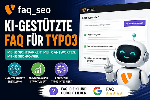 Teaserbild TYPO3 Extension faq_seo
