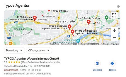 Suche nach TYPO3 Agentur Frankfurt